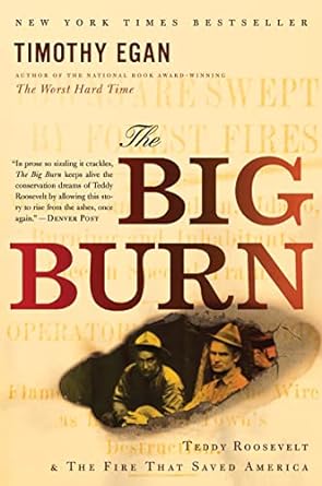 the big burn teddy roosevelt and the fire that saved america 1st edition timothy egan 0547394608,