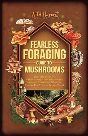 fearless foraging guide to mushrooms rapidly identify edible and medicinal mushrooms in north america and