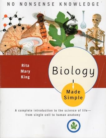 biology made simple 1st edition rita king 0767915429, 978-0767915427