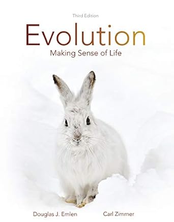 evolution making sense of life 3rd edition douglas j emlen ,carl zimmer 1319079865, 978-1319079864