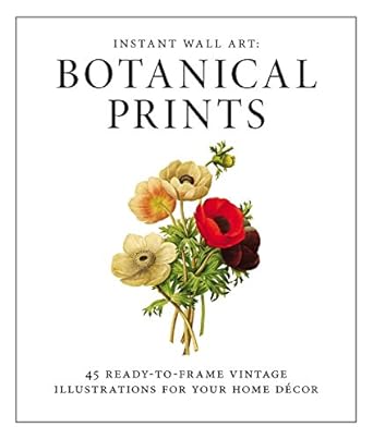 instant wall art botanical prints 45 ready to frame vintage illustrations for your home decor abridged