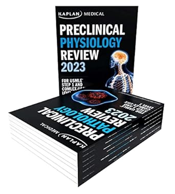 preclinical medicine complete 7 book subject review 2023 lecture notes for usmle step 1 and comlex usa level