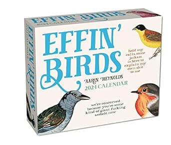 effin birds 2024 day to day calendar 1st edition aaron reynolds 1524880159, 978-1524880156