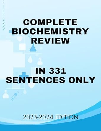 biochemistry review in 331 sentences only 1st edition dr hussein j b0cr6c3vnl