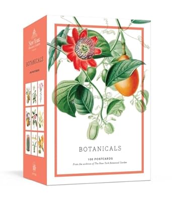 botanicals 100 postcards from the archives of the new york botanical garden 1st edition the new york