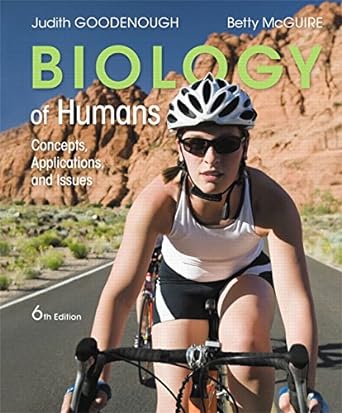 biology of humans concepts applications and issues plus mastering biology with pearson etext access card