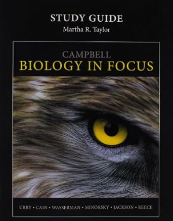 study guide for campbell biology in focus 1st edition lisa urry ,michael cain ,steven wasserman ,peter