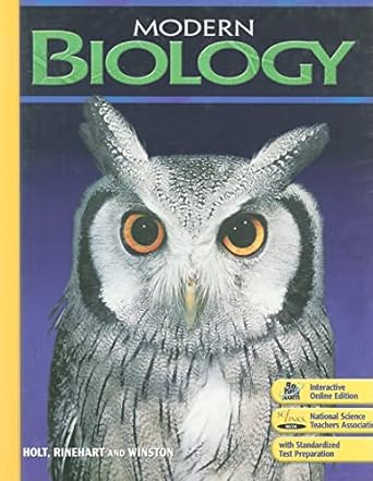 modern biology   2009 1st edition rinehart and winston holt 0030367697, 978-0030367694