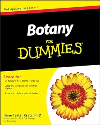 botany for dummies 1st edition rene fester kratz 1118006720, 978-1118006726