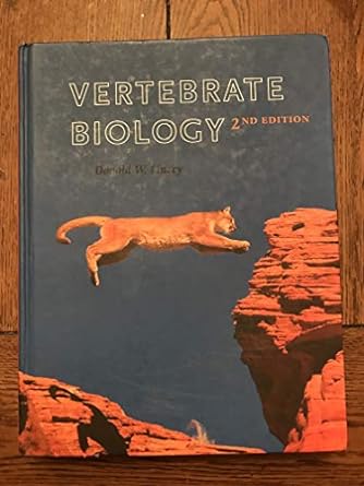 vertebrate biology 2nd edition donald w linzey 1421400405, 978-1421400402