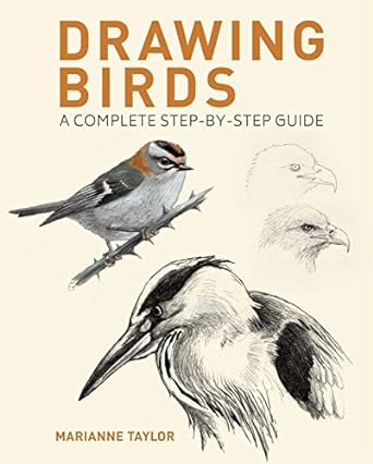 drawing birds a complete step by step guide 1st edition marianne taylor 1398830496, 978-1398830493