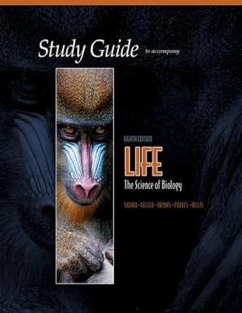 study guide to accompany life the science of biology 8th edition david e sadava 0716778939, 978-0716778936