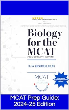 biology for the mcat from cells to systems achieving proficiency in biology for the medical college admission