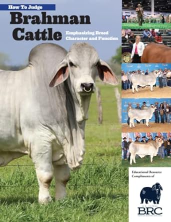 guide to judging brahman cattle emphasizing breed character and function 1st edition rachel cutrer ,brandon