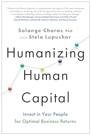 humanizing human capital invest in your people for optimal business returns 1st edition solange charas phd