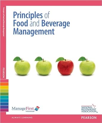 managefirst principles of food and beverage management with online exam voucher 2nd edition national