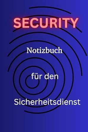 notizbuch security 1st edition hartmut fuchs b0cmpwglkw