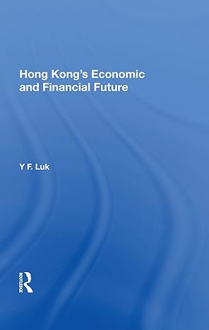 hong kongs economic and financial future 1st edition y f luk 0367022478, 978-0367022471