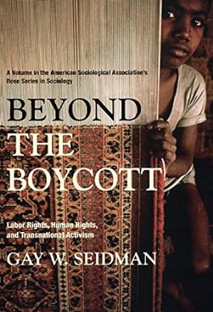 beyond the boycott labor rights human rights and transnational activism 1st edition gay w. seidman