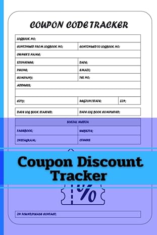 coupon discount tracker your personal savings assistant / effortless coupon management / the ultimate