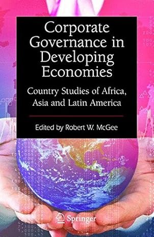 corporate governance in developing economies country studies of africa asia and latin america 2009 edition