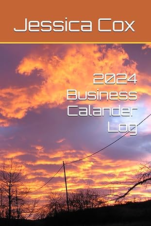 2023 2024 business calander log  jessica cox b0ckx8nyzb