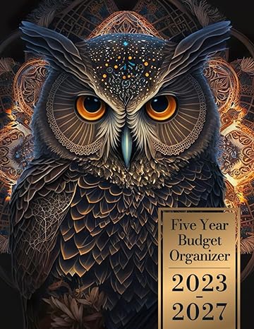 2023 2027 five year budget organizer monthly bill organizer calendar help you track all your monthly bills