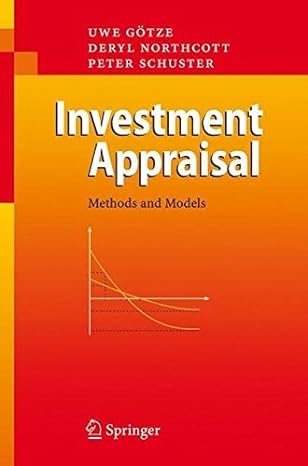 investment appraisal methods and models 2008 edition uwe gotze ,deryl northcott ,peter schuster b001jow3g0,