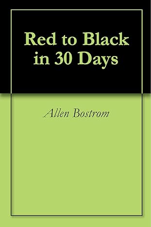 red to black in 30 days  allen bostrom ,scott stephenson b006yvn768