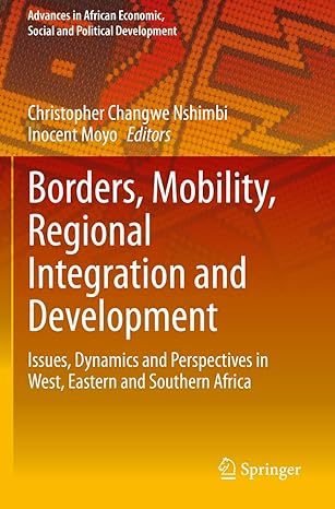 borders mobility regional integration and development issues dynamics and perspectives in west eastern and