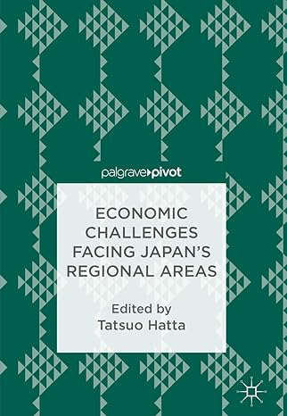 economic challenges facing japans regional areas 1st edition tatsuo hatta 9811071098, 978-9811071096