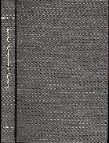 socialist management and planning topics in comparative socialist economics 1st edition nicolas spulber