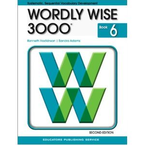 wordly wise 3000 book 6 workbook edition kenneth hodkinson ,sandra adams 0838828248, 978-0838828243