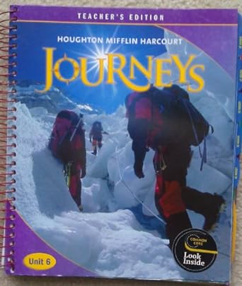 journeys reading adventure unit 6 grade 3 1st edition houghton mifflin harcourt 0547611153, 978-0547611150