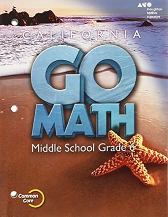 holt mcdougal go math student interactive worktext grade 6 2015 1st edition houghton mifflin harcourt