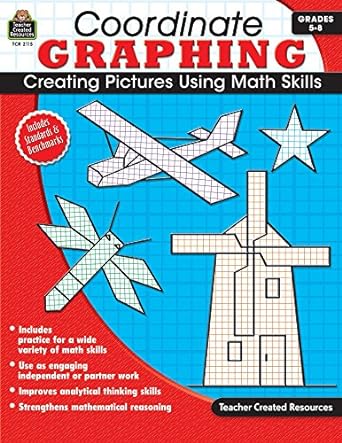 coordinate graphing creating pictures using math skills grades 5 8 1st edition edward m housel ,debra j