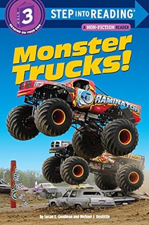 monster trucks step into reading edition susan e goodman ,michael j doolittle 0375862080, 978-0375862083