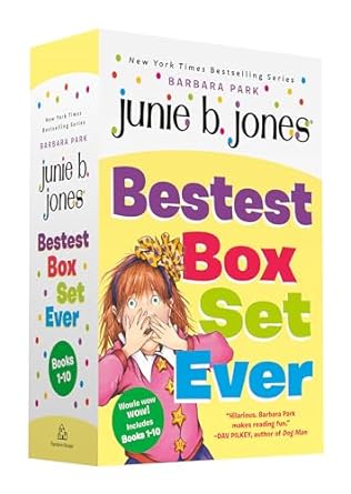 junie b jones bestest box set ever 1st edition barbara park ,denise brunkus 0593375653, 978-0593375655