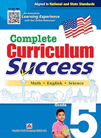 complete curriculum success grade 5 learning workbook for fifth grade students english math and science