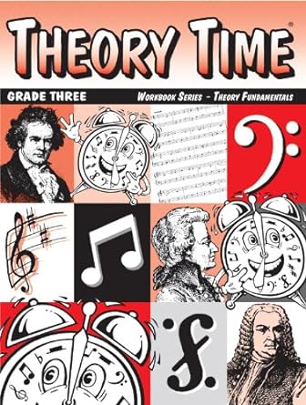 theory time workbook series theory fundamentals grade three 1st edition heather rathnau nctm 1890348031,