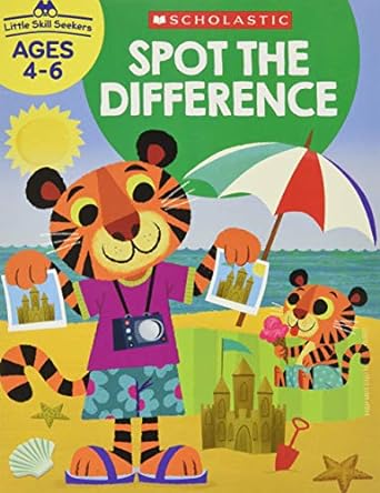 little skill seekers spot the difference 1st edition scholastic teacher resources ,scholastic 1338255592,