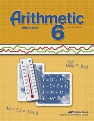 arithmetic 6 abeka 6th grade 6 mathematics student work text 1st edition abeka b07c7tx1q8