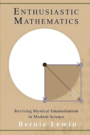 enthusiastic mathematics reviving mystical emanationism in modern science 1st edition bernie lewin