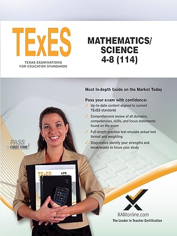 texes mathematics/science 4 8 1st edition sharon a. wynne 1607877155, 978-1607877158