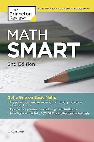 math smart get a grip on basic math 2nd edition marcia lerner 0375762167, 978-0375762161