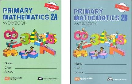 primary mathematics grade 2 workbook set 2a and 2b 1st edition unknown author b003ayaun0