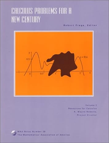 calculus problems for a new century resources for calculus collection a project of the associated colleges of