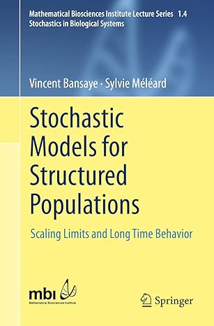 stochastic models for structured populations scaling limits and long time behavior 1st edition sylvie