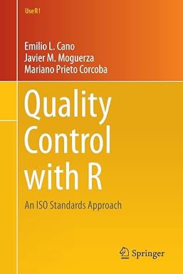 quality control with r an iso standards approach 1st edition emilio l. cano, javier martinez moguerza,