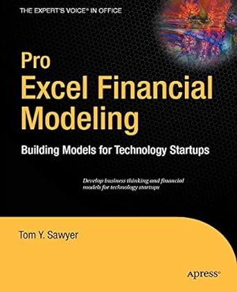 pro excel financial modeling building models for technology startups 1st edition tom sawyer 1430218983,